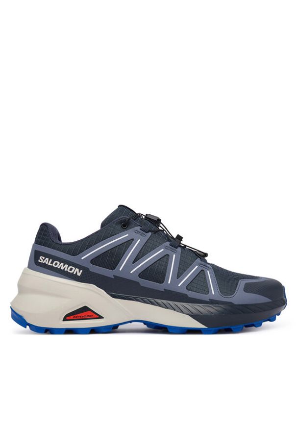 salomon - Salomon Buty do biegania Speedcross Peak L49170900 Granatowy. Kolor: niebieski. Materiał: materiał. Model: Salomon Speedcross