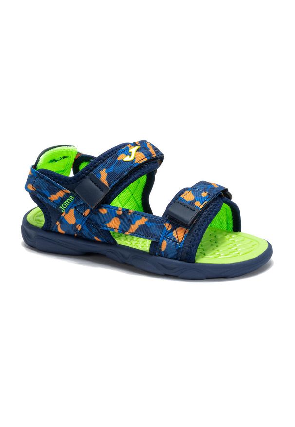 Joma Boat Sandal. Kolor: niebieski, pomarańczowy, wielokolorowy. Sport: turystyka piesza