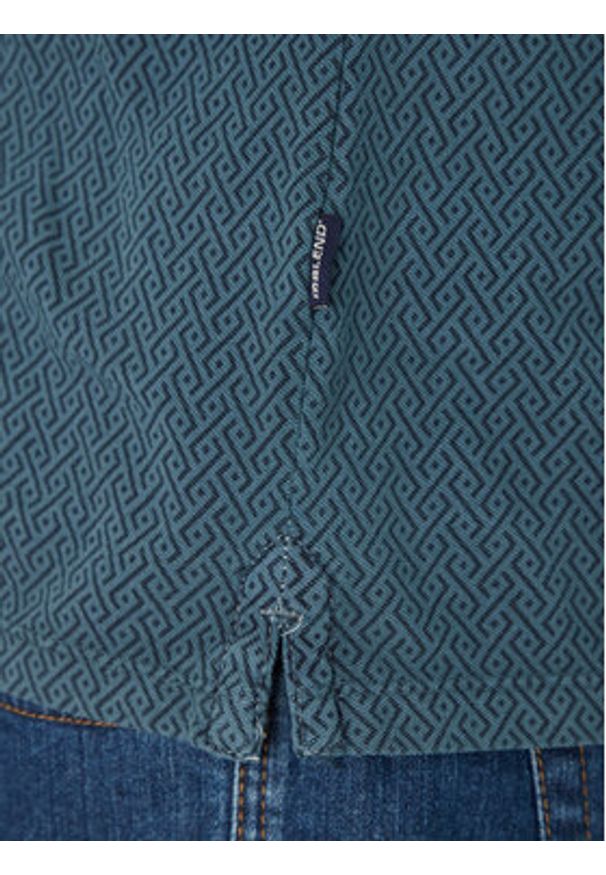 Blend Polo 20718252 Granatowy Regular Fit. Typ kołnierza: polo. Kolor: niebieski. Materiał: bawełna