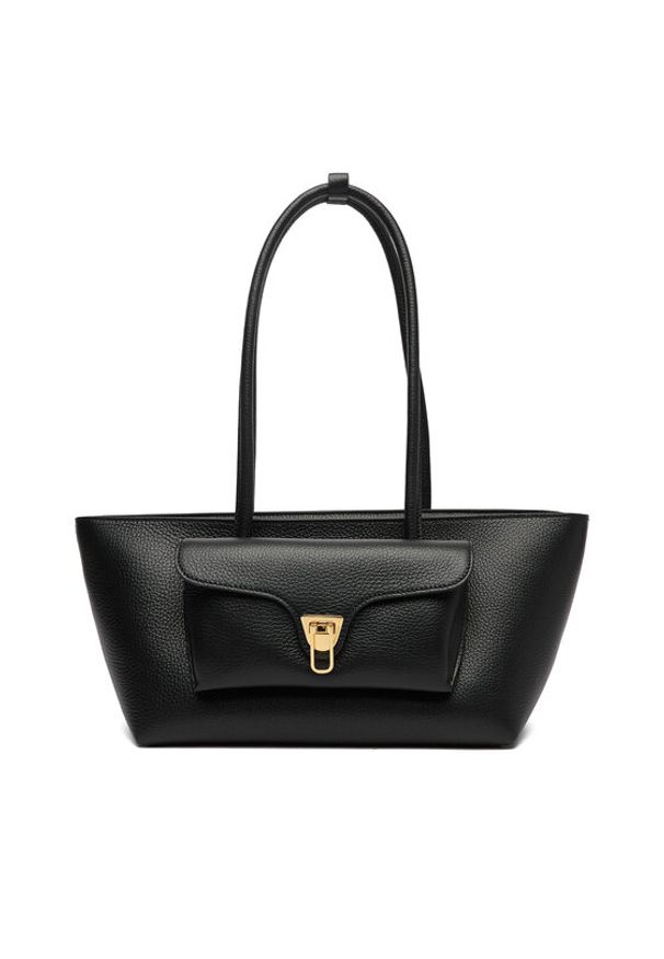 Coccinelle Torebka T8A Coccinelle Double Beat E1 T8A 11 03 01 Czarny. Kolor: czarny. Materiał: skórzane