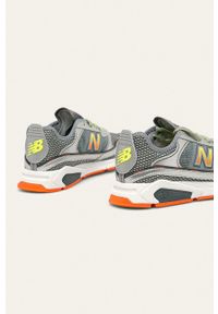 New Balance - Buty MSXRCSNB. Nosek buta: okrągły. Zapięcie: sznurówki. Kolor: szary. Materiał: skóra #4