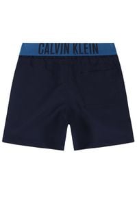 Calvin Klein Swimwear Szorty kąpielowe Medium Waistband Drawstring B70B700226 Granatowy Regular Fit. Kolor: niebieski #3