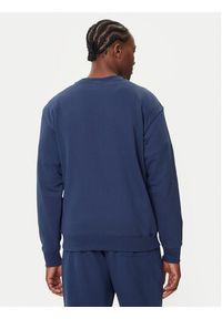 New Balance Bluza Small Logo MT41507 Granatowy Relaxed Fit. Kolor: niebieski. Materiał: syntetyk, bawełna #8