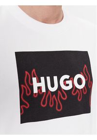 Hugo Bluza Duragol 50506990 Biały Regular Fit. Kolor: biały. Materiał: bawełna #4
