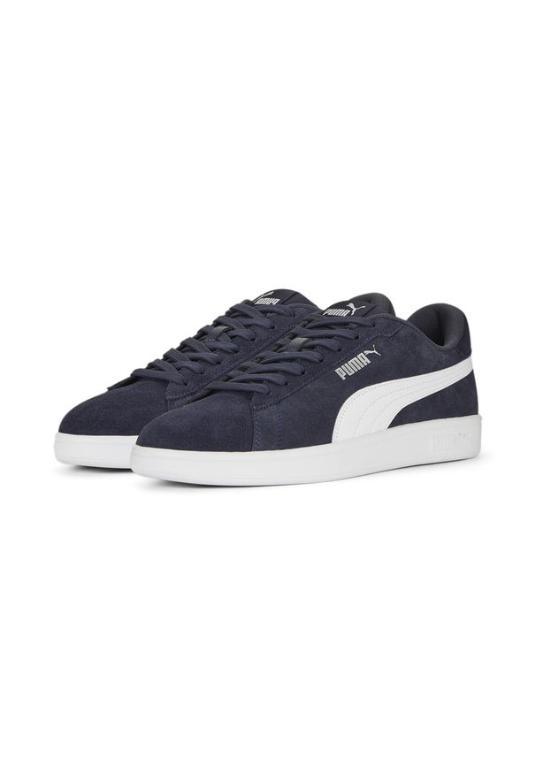 Puma - Buty do chodzenia męskie PUMA Smash 3.0. Kolor: niebieski, wielokolorowy, biały. Materiał: guma, syntetyk, materiał. Sport: turystyka piesza