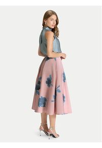 Swing Spódnica midi 2AK00300 Różowy Regular Fit. Kolor: różowy. Materiał: syntetyk #5