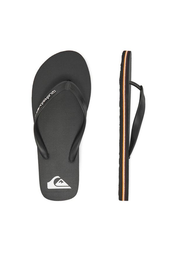 Quiksilver Japonki 839474 Czarny. Kolor: czarny. Materiał: syntetyk