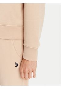 U.S. Polo Assn. Bluza WUP1492 Beżowy Regular Fit. Typ kołnierza: polo. Kolor: beżowy. Materiał: syntetyk, bawełna #4
