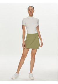 Calvin Klein Jeans T-Shirt J20J223169 Biały Slim Fit. Kolor: biały. Materiał: bawełna #5