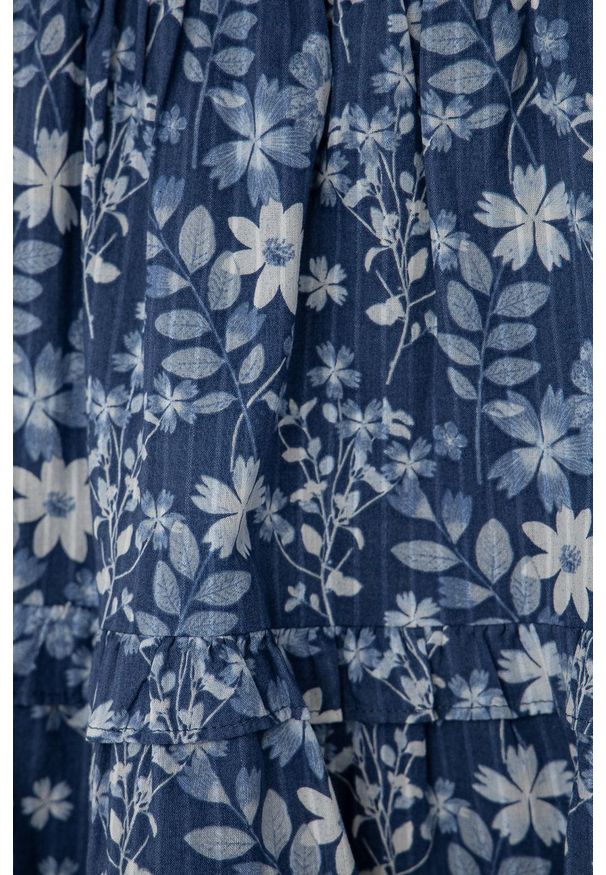 GAP Spódnica dziecięca mini rozkloszowana. Kolor: fioletowy. Materiał: materiał