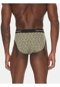 Emporio Armani Underwear Komplet 3 par slipów EM000256 AF10800 MC112 Zielony. Kolor: zielony. Materiał: bawełna #3