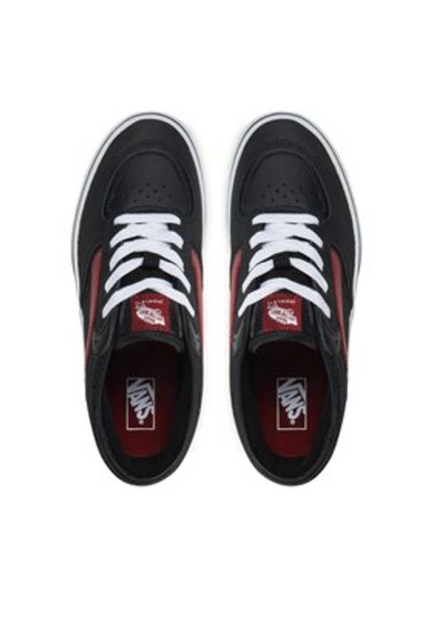 Vans Tenisówki Jn Rowley Classic VN000E525R31 Czarny. Kolor: czarny. Materiał: skóra