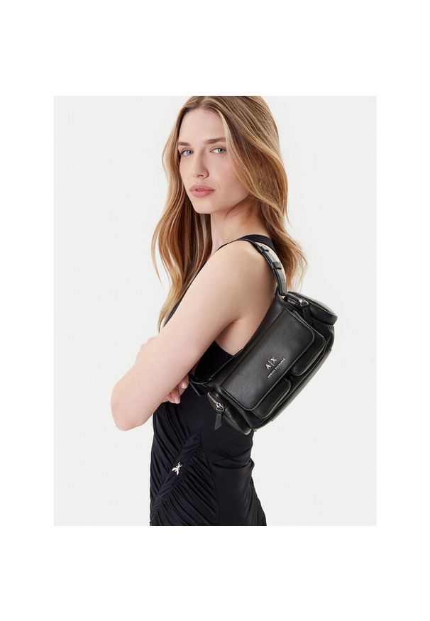 Torebka Armani Exchange. Kolor: czarny