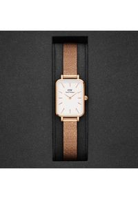 Daniel Wellington Zegarek Quadro DW00100431 Złoty. Kolor: złoty #5