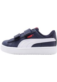 Adidasy Puma Rickie Classic V Inf, Dzieci. Kolor: niebieski. Materiał: skóra ekologiczna, materiał