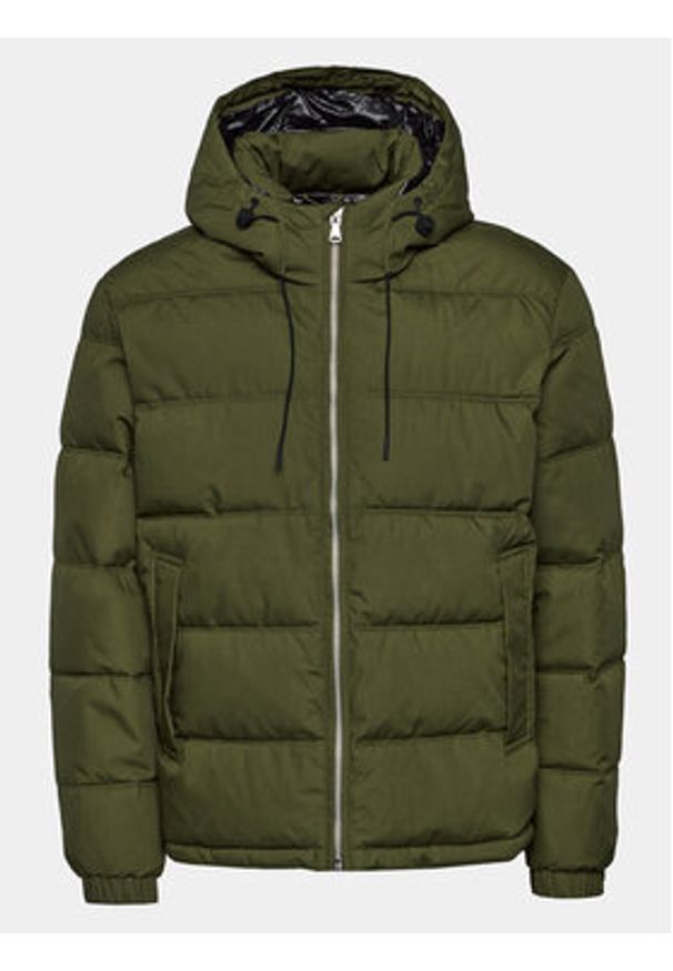 Sisley Kurtka zimowa 23VFSN02J Zielony Regular Fit. Kolor: zielony. Materiał: syntetyk. Sezon: zima