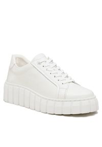 Lasocki Sneakersy WI23-PIANA-01 Biały. Kolor: biały. Materiał: skóra