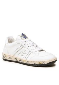 Premiata Sneakersy Wally 18311862 M Biały. Kolor: biały. Materiał: skóra #3