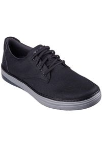 skechers - Adidasy Skechers Hyland - Ratner, Mężczyźni. Kolor: czarny. Materiał: materiał