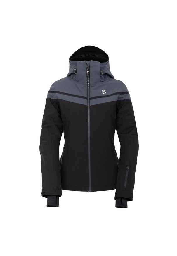 DARE 2B - Damska Kurtka Narciarska Flurry. Kolor: szary, wielokolorowy, brązowy, czarny. Sezon: zima. Sport: narciarstwo