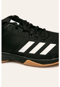 adidas Performance - Buty dziecięce Ligra 6 Youth. Nosek buta: okrągły. Zapięcie: sznurówki. Kolor: czarny. Materiał: syntetyk, materiał, skóra ekologiczna, guma. Szerokość cholewki: normalna #3