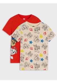 Sinsay - Koszulki 2 pack PAW Patrol - wielobarwny. Długość rękawa: krótki rękaw. Długość: krótkie