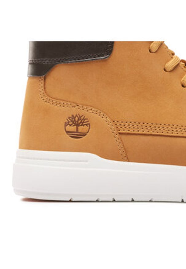 Timberland Trzewiki Seneca Bay 6In Side Zip TB0A5RQV2311 Brązowy. Kolor: brązowy. Materiał: nubuk, skóra