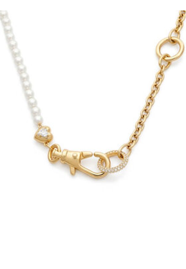 Swarovski Naszyjnik Idyllia 5742961 Złoty. Materiał: metalowe. Kolor: złoty