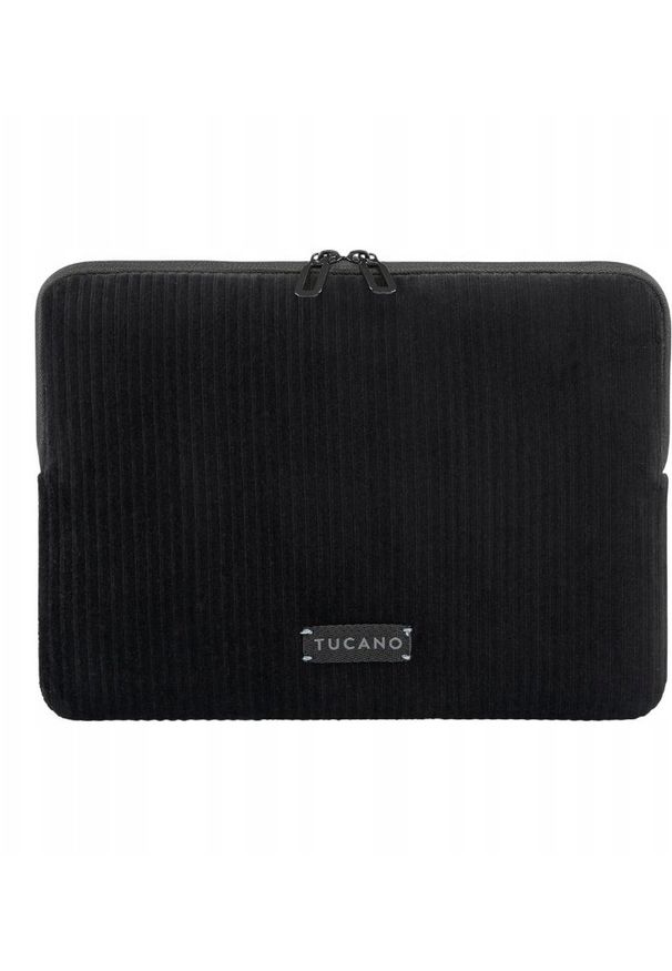 TUCANO Velluto 2 - Pokrowiec MacBook Pro 14" / Laptop 13" (czarny). Kolor: czarny