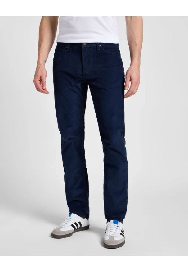 Lee - MESKIE SPODNIE MATERIALOWE LEE DAREN ZIP FLY MOOD INDIGO 112355871