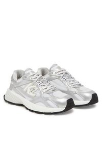 Karl Lagerfeld - KARL LAGERFELD Sneakersy Orion KL65525 Biały. Kolor: biały. Materiał: skóra #6