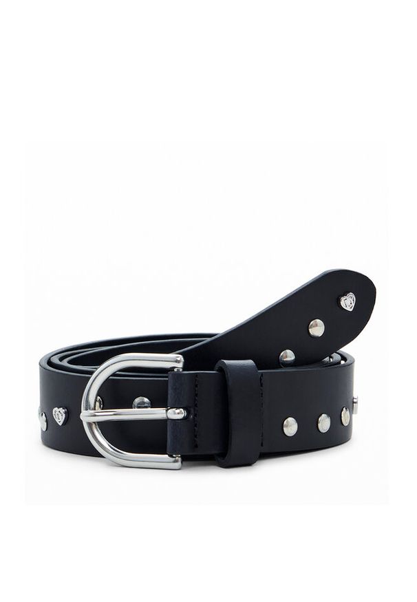 Pasek Damski Desigual. Kolor: czarny