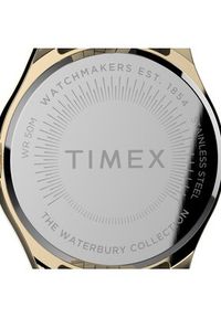 Timex Zegarek Waterbury TW2V45700 Złoty. Kolor: złoty