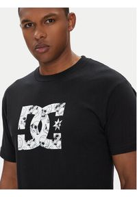 DC T-Shirt ADYZT05461 KVJ0 Czarny Regular Fit. Kolor: czarny. Materiał: bawełna #3