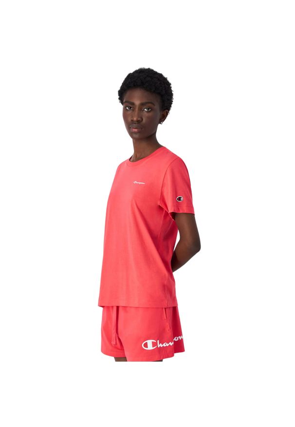 Koszulka damska Champion SS Tee 118091. Kolor: pomarańczowy