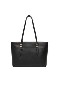 MICHAEL Michael Kors Torebka Quinn 30T5GQNT2L Czarny. Kolor: czarny. Materiał: skórzane #4