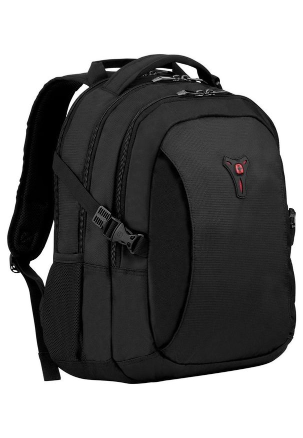 Plecak Wenger Sidebar 16'' czarny. Kolor: czarny. Materiał: materiał. Styl: biznesowy