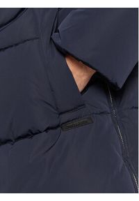 Trussardi Jeans - Trussardi Kurtka zimowa Memory 52S00742 Granatowy Regular Fit. Kolor: niebieski. Materiał: syntetyk. Sezon: zima #2