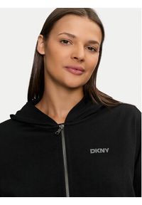 DKNY Sport Bluza DP4J9517 Czarny Regular Fit. Kolor: czarny. Materiał: bawełna. Styl: sportowy