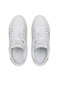 Guess Sneakersy Refresh2 FL5RF2 FAB12 Biały. Kolor: biały. Materiał: skóra