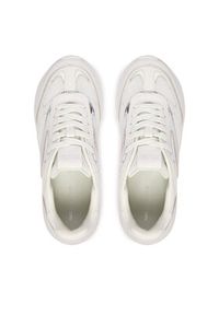 Karl Lagerfeld - KARL LAGERFELD Sneakersy Kontour Wedge KL68016 Biały. Kolor: biały. Materiał: skóra #2