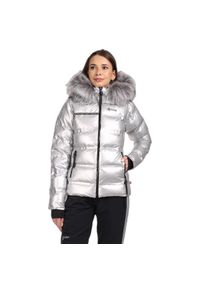 Damska kurtka puchowa Kilpi Ltd Sirius. Kolor: szary. Materiał: nylon. Sport: turystyka piesza #1