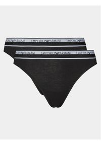 Emporio Armani Underwear Komplet 2 par fig brazylijskich 163337 4R227 00020 Czarny. Kolor: czarny. Materiał: bawełna #1