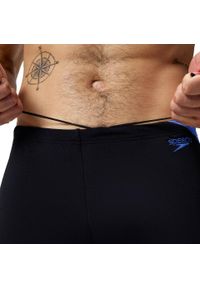 Bokserki kąpielowe męskie Speedo Hyper Boom Splice. Kolor: czarny, niebieski, wielokolorowy. Materiał: poliester