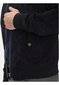 Serge Pariente Kurtka skórzana M888 Granatowy Regular Fit. Kolor: niebieski. Materiał: skóra #2