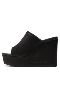 Calvin Klein Jeans Klapki Wedge Sandal Sat Nyl Dc YW0YW01359 Czarny. Kolor: czarny #6