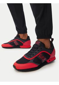 EA7 Emporio Armani Sneakersy 7X000334 AF18610 MZ916 Czarny. Kolor: czarny. Materiał: skóra #1