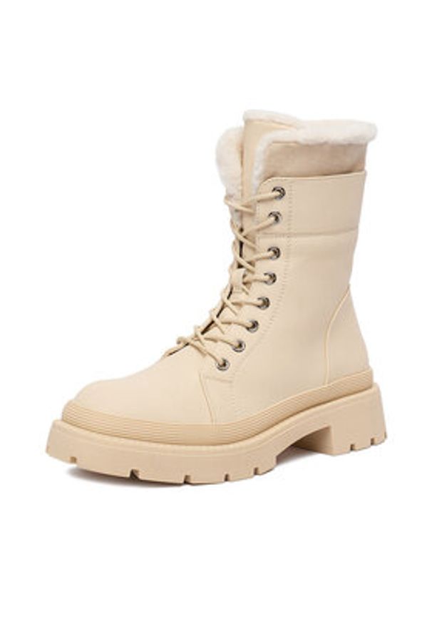 DeeZee Trzewiki 13096-19 Beżowy. Kolor: beżowy. Materiał: materiał, syntetyk