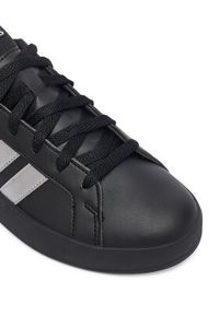 Adidas - adidas Sneakersy Grand Court 3.0 Shoes Junior KI7201 Czarny. Kolor: czarny. Materiał: skóra #4