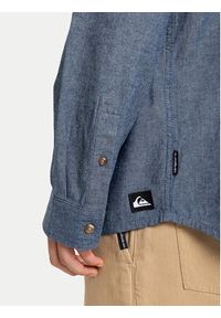 Quiksilver Koszula Yosemite Chambrayls EQYWT04660 Granatowy Regular Fit. Kolor: niebieski. Materiał: bawełna #6